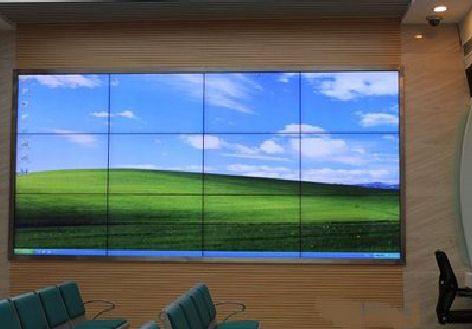 康定液晶拼接屏的另类用法。